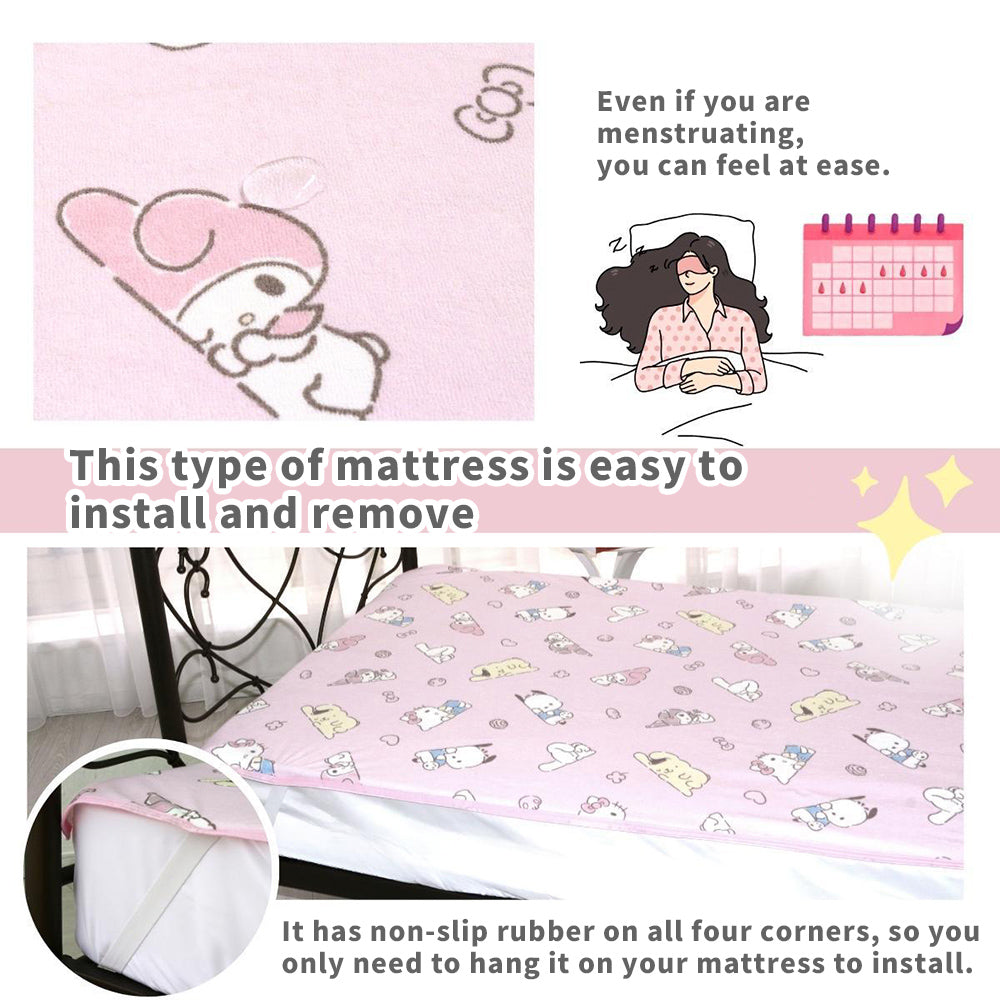 Sanrio Co-branded Waterproof Anti-Dust Mite Mattress Cover