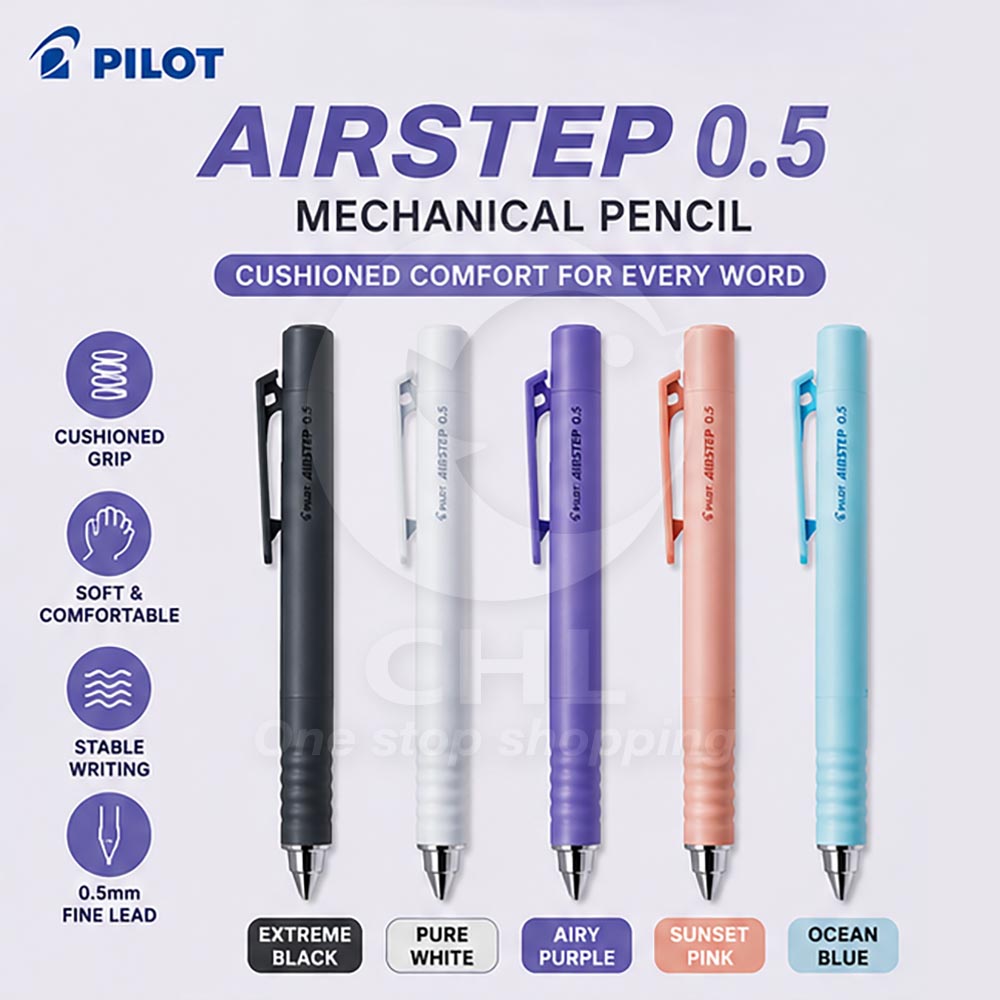 Effortless Writing with PILOT AIRSTEP 0.5 Mechanical Pencil – CHL