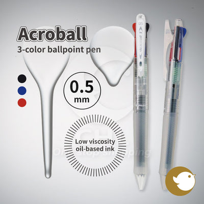 Pilot BKAB-40EF-NCC 3-Color Ballpoint Pen