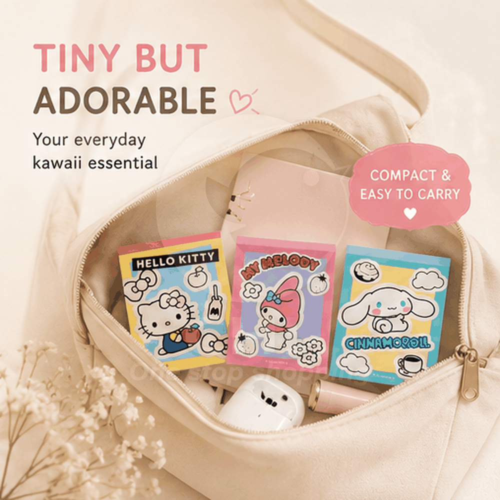 Sanrio popular characters MEMO character collection Little twin stars Hello Kitty Pom Pom Purin Take it with you Note paper