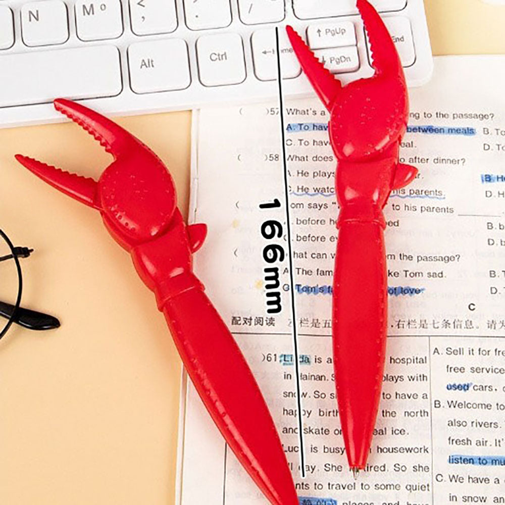 Crab Clip Gel Pen (0.5 mm, Click Type)