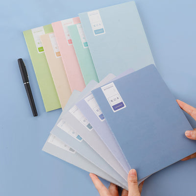 Elegant Morandi Stitch Notebook - B5, Durable for Daily Use