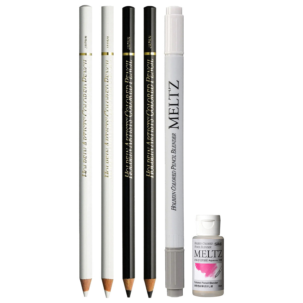 Holbein Crayon De Couleur Artiste Noir OP510 – Pigmentation Intense & Application Douce Pour Dessin Pro