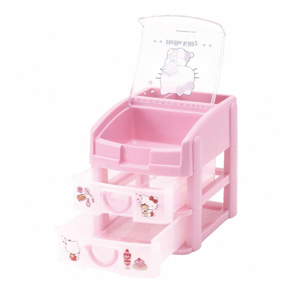Sanrio super popular character desktop storage box co-branded Hello Kitty small items placed desktop tidy