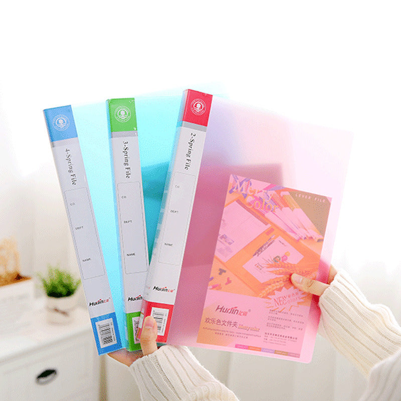 A4 Matte Binder Organizer - Durable, Fresh, Professional Design