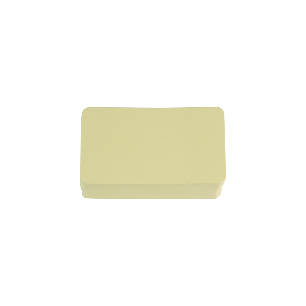 Semplice scheda retrò retrò di cartone bianco arrotondato Black Cardboard Kraft Paper NP-030048
