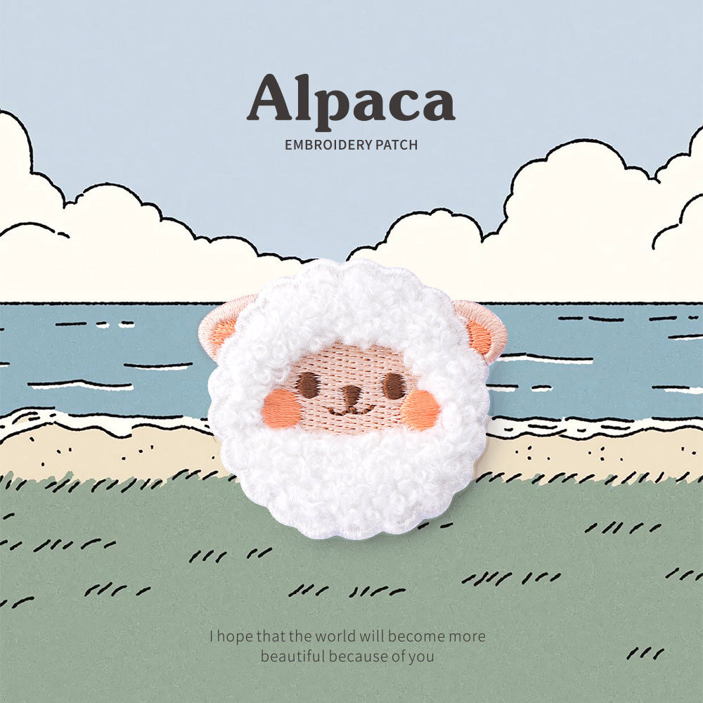 Capybara embroidery sticker embroidery embroidery patch