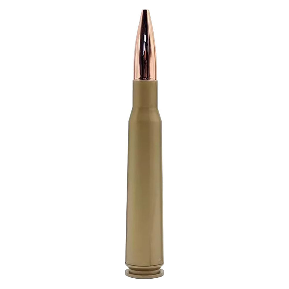 Bullet-Style Gel Pen – 1.0mm Twist Ballpoint, Metallic Finish, Realistic Design