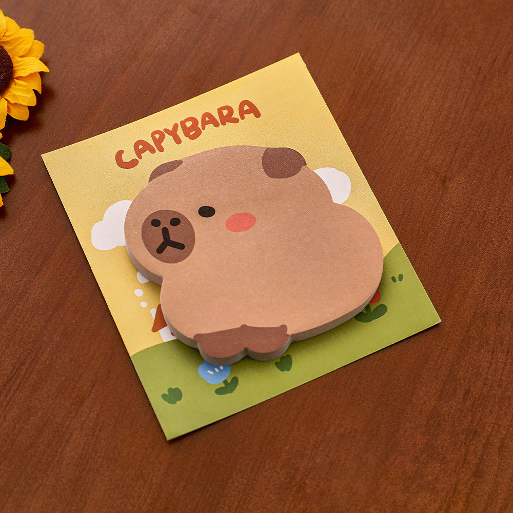 Korea Cute Animal & Dessert Sticky Notes Stand Sticky Notes Message Memo