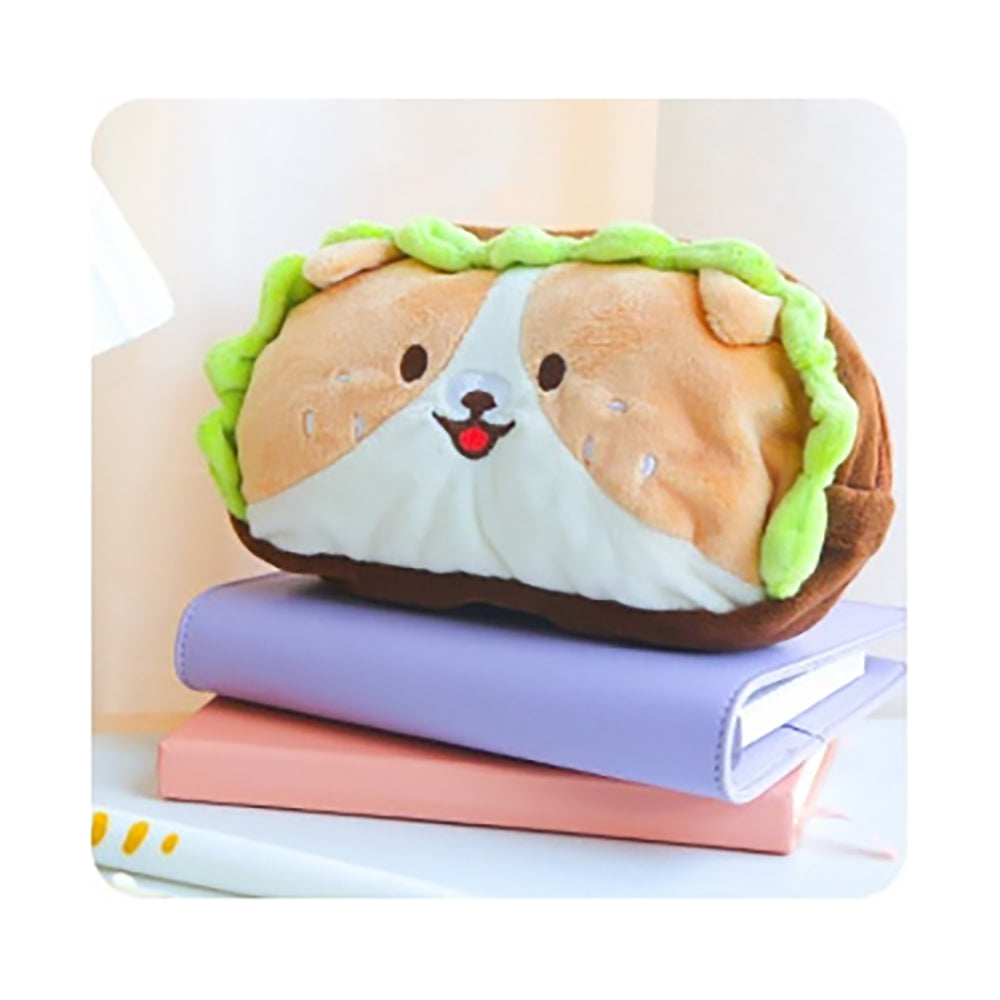 Adorable Hamburger Animal Pencil Case