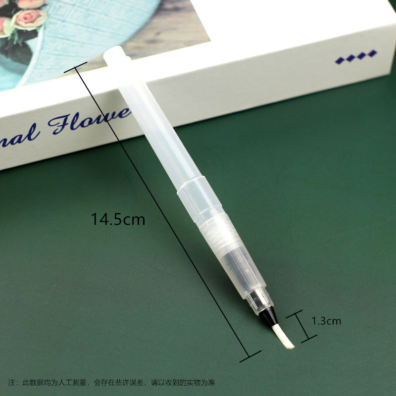 Water brush pen water pen flat head large medium small painting watercolor brush brush art school art sketching soft touch easy to carry