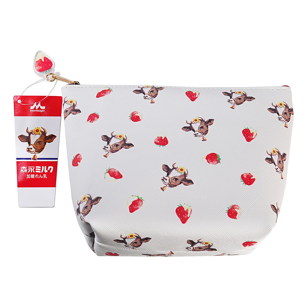 Sakamot Morinaga Milk Collab Boat-Shaped Pen & Cosmetic Pouch