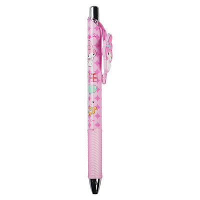 AI PLANNING x Sanrio with rubber character 0.5 mm mechanical pencil pen clip figure Melody cartoon stationery writing instrument