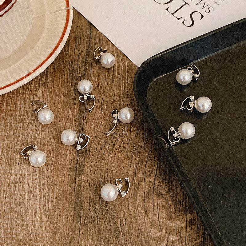 Korean version pearl flower herb beanie hair button hair accessories styling fashion trend fashion accessories beauty salon net beauty designation - CHL-STORE