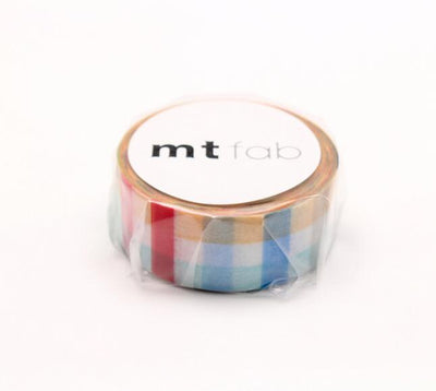 MT MTDSPR03 fab series washi tape geometric pattern plaid paper tape 15mm*5m - CHL-STORE
