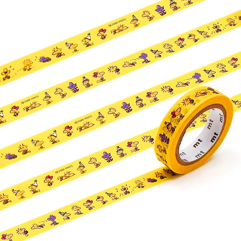 MT x PEANUTS Snoopy Co-branded Washi Tape 3rd Bomb - Confused Taco Tucker Yellow Decorative Pocket Collection Stickers MTPNUT10 - CHL-STORE