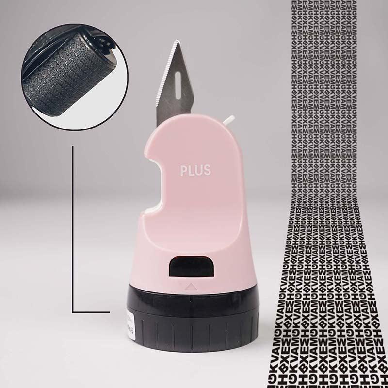 PLUS New IS-590CM Personal Information Protection Stamp Stamp Cutting Knife - CHL-STORE