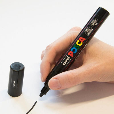 uni POSCA PC-5M ultra-fine advertising pen graffiti pen highlight pen microphone pen marker - CHL-STORE
