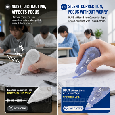 PLUS Whiper Silent Correction Tape