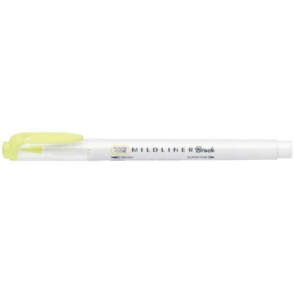 ZEBRA MILDLINER WFT8 double-headed highlighter soft-painted pen drawing marker water-based highlighter soft-headed brush extra fine - CHL-STORE