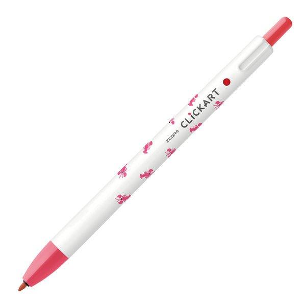 ZEBRA WYSS22-YM CLICKART water-based pen cute pattern limited cute illustration limited pen holder single - CHL-STORE