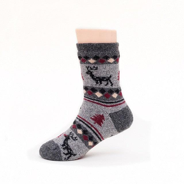 Children's cartoon warm thick socks elk Christmas socks for 1-3 years old NP- H7TWA-904 - CHL-STORE