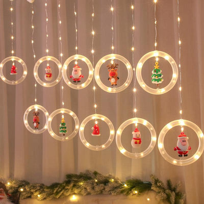 Christmas Decorative Lights String Lights 8 Modes Indoor Bedroom Outdoor Wedding Party Window Flashing Plug-in USB TO-000029 - CHL-STORE