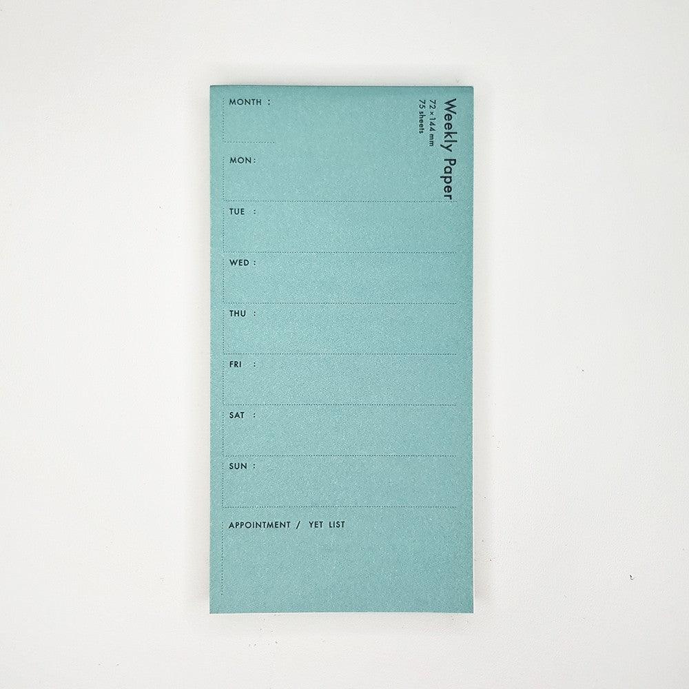 CLASSIKY 45414-0 ISHOW 75 square memos weekly memo memo note paper note paper MEMO - CHL-STORE