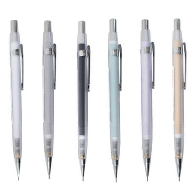 CRUX 1044 plain color series triangular shaft transparent pen holder mechanical pencil 0.5mm - CHL-STORE