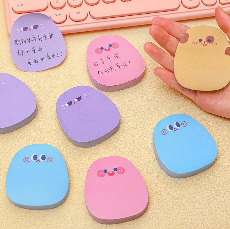Cute Expression Bean Message Note n times - CHL-STORE