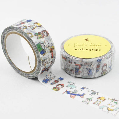 GAKKEN AR030 Franche lippee paper tape TOY cat flat face cat 15*7MM - CHL-STORE