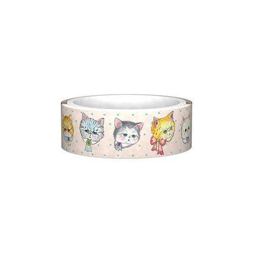 GAKKEN AR030 Franche lippee paper tape TOY cat flat face cat 15*7MM - CHL-STORE