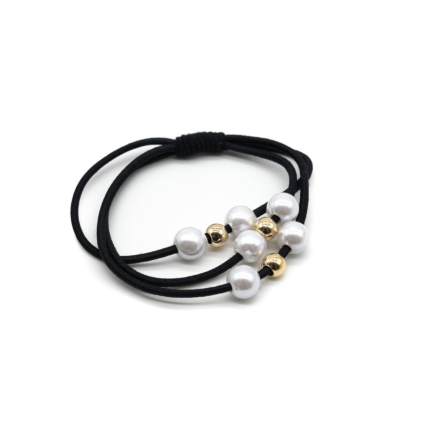 High elastic pearl hair ring AC-010003 - CHL-STORE