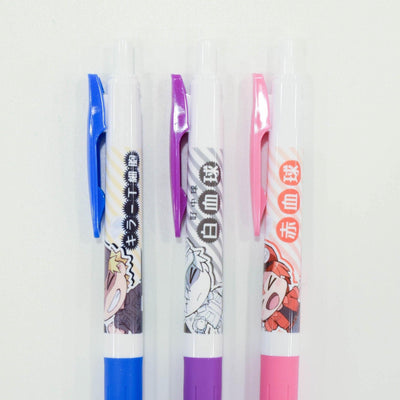 HISAGO x ZEBRA HH171 SARASA Cells at Work! 0.5mm gel pen joint animation Q version character black ink - CHL-STORE