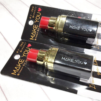 KAMIO 76161 lipstick shape tear-free double-sided adhesive red lipstick creative stationery creative double-sided adhesive - CHL-STORE