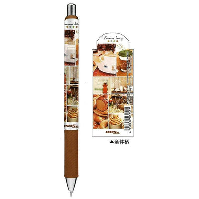 KAMIO x PENTEL 20375 ENERGEL 0.5mm cute illustration style black ink gel pen - CHL-STORE