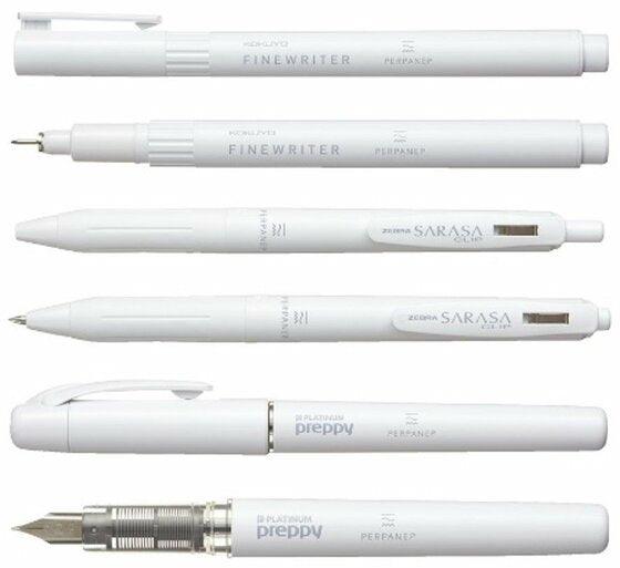 KOKUYO PER-FWE035W PERPANEP Simple style needle pen black ink - CHL-STORE