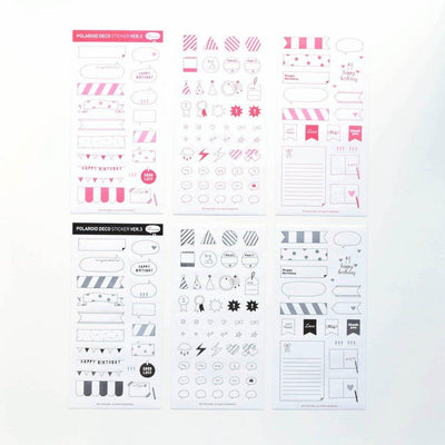 Korea 2NUL Polaroid Sticker Polaroid Deco Sticker Cute Polaroid Dialog Sticker NP-HTEQF-007 - CHL-STORE