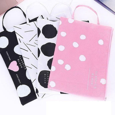 Korean Style Cute Student Office Worker Portable A4 Computer File Storage Bag Zipper Bag File Bag Tote Bag NP-H7TAF-11 - CHL-STORE
