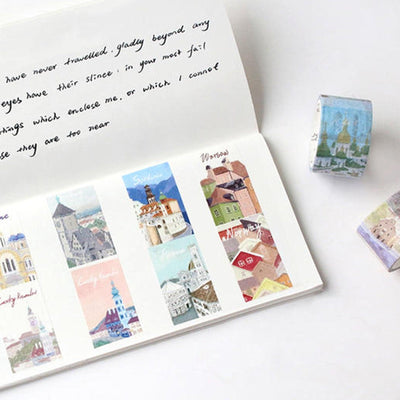 Letter Lovers Small Fresh Breakfast Fruit City Good Morning City Decoration Handbook Washi Tape Paper Tape NP-H7TIW-003 - CHL-STORE