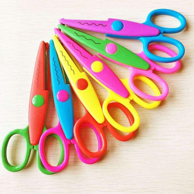 Modeling Lace Scissors Safety Scissors DIY Art Scissors Work Decoration Tools Wen Art Scissors Craft Scissors Art Scissors - CHL-STORE