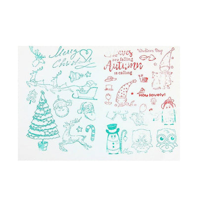 Original Daily Life Halloween Christmas Hand Book Collage Decorative Stamp Reward Stamp Stamp NP-H7TAY-929 - CHL-STORE