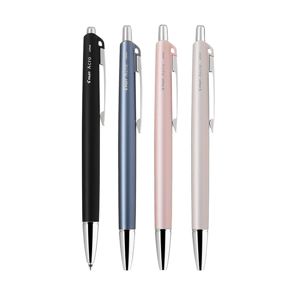 PILOT BAC-50EF Light Oil Pen Acro 500 Ballpoint Pen 0.5mm Black Pearl - CHL-STORE