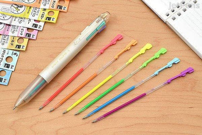 PILOT HI-TEC-C COLETO 0.4mm Refill Gel Pen Pastel Metallic LHKRF10S4 - CHL-STORE