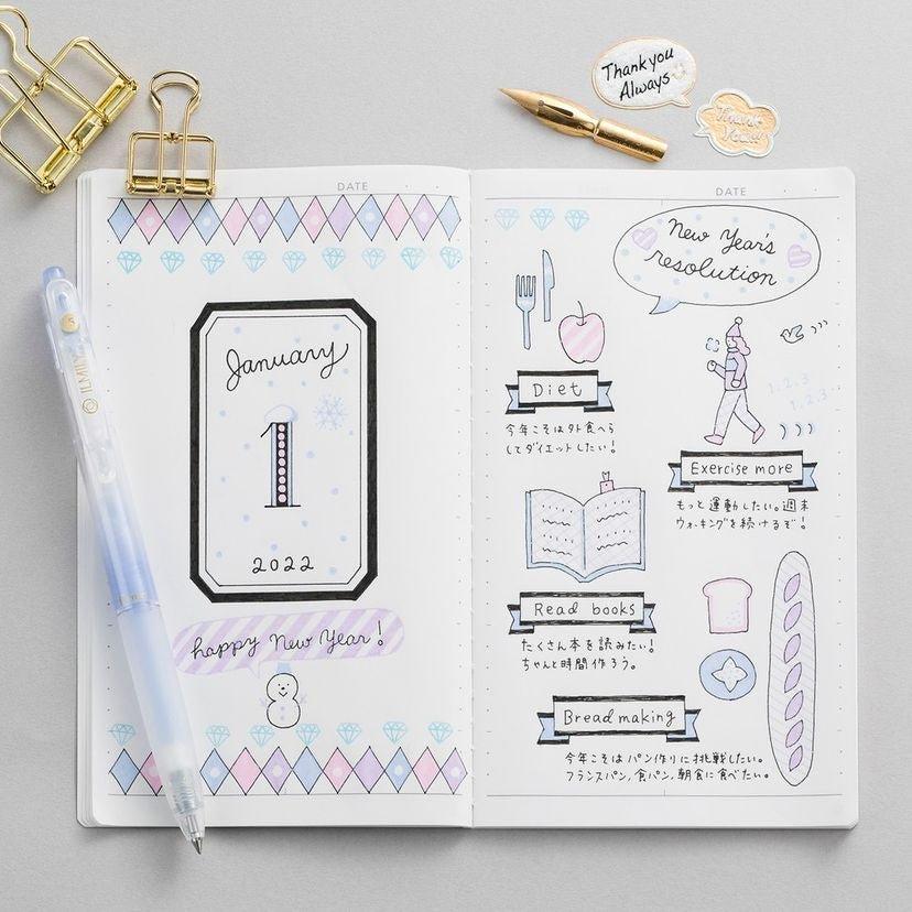 PILOT IMILLY 0.5MM limited edition transparent light tone 0.5mm water-based pen - CHL-STORE