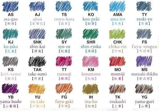 PILOT Iroshizuku color Shizuku series fountain pen ink 10ml sub-pack INK-10 - CHL-STORE