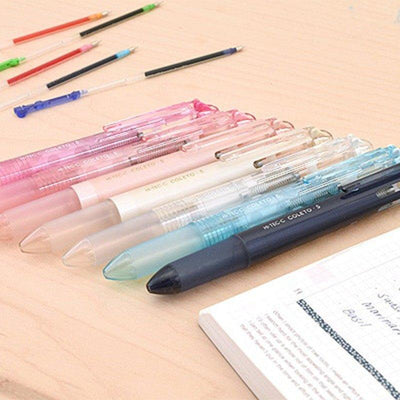 Pilot LHKCG25C HI-TEC-C Refill 5 Color Pen Case Transparent Pen Case - CHL-STORE