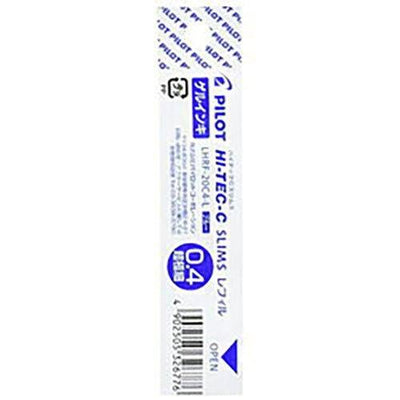 PILOT LHRF-20C4 HI-TEC-C Slims Refill Waterborne Refill 0.4mm Blue Red Refill - CHL-STORE