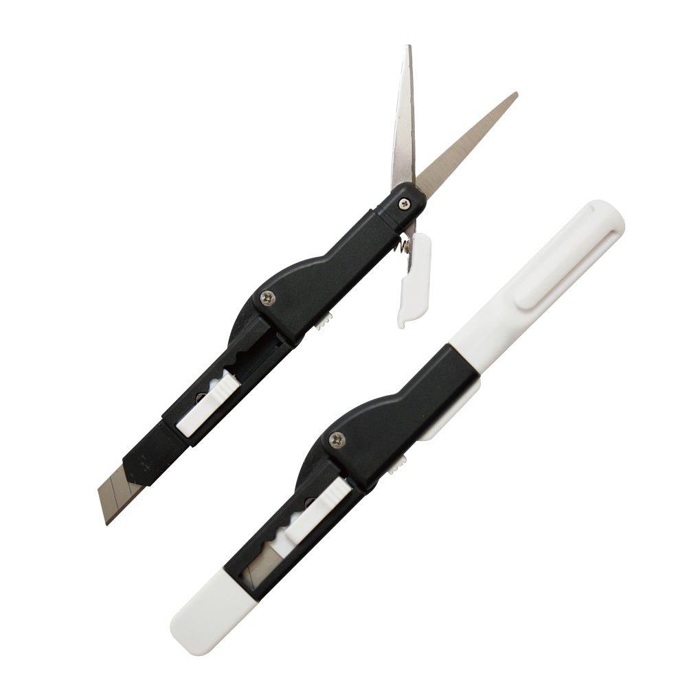 (Pre-Order) OHTO 2in1 CUT PRO Pen Scissors Left And Right Hands CTP-650 - CHL-STORE