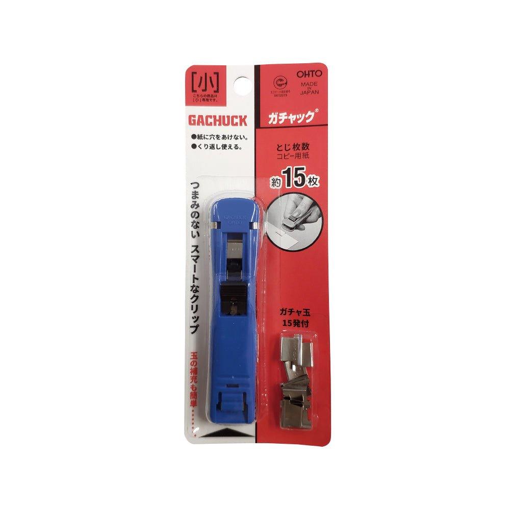 (Pre-Order) OHTO Gachuck Non-Stapler Stainless Steel Clip GM-400 (Small) - CHL-STORE